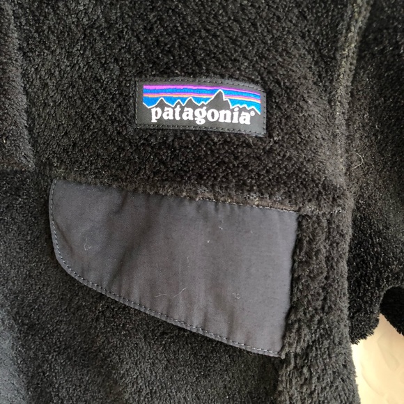 Patagonia Black Women's Re-Tool Snap-T Fleece Pullover - Picture 6 of 15